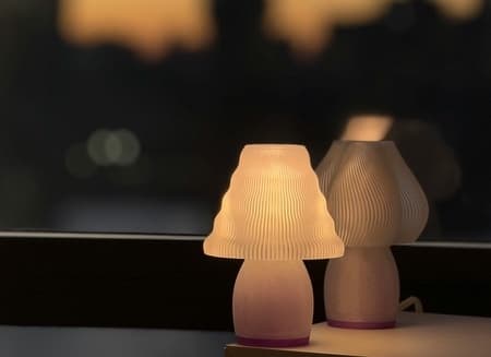 Sunset Lithophane Lamp